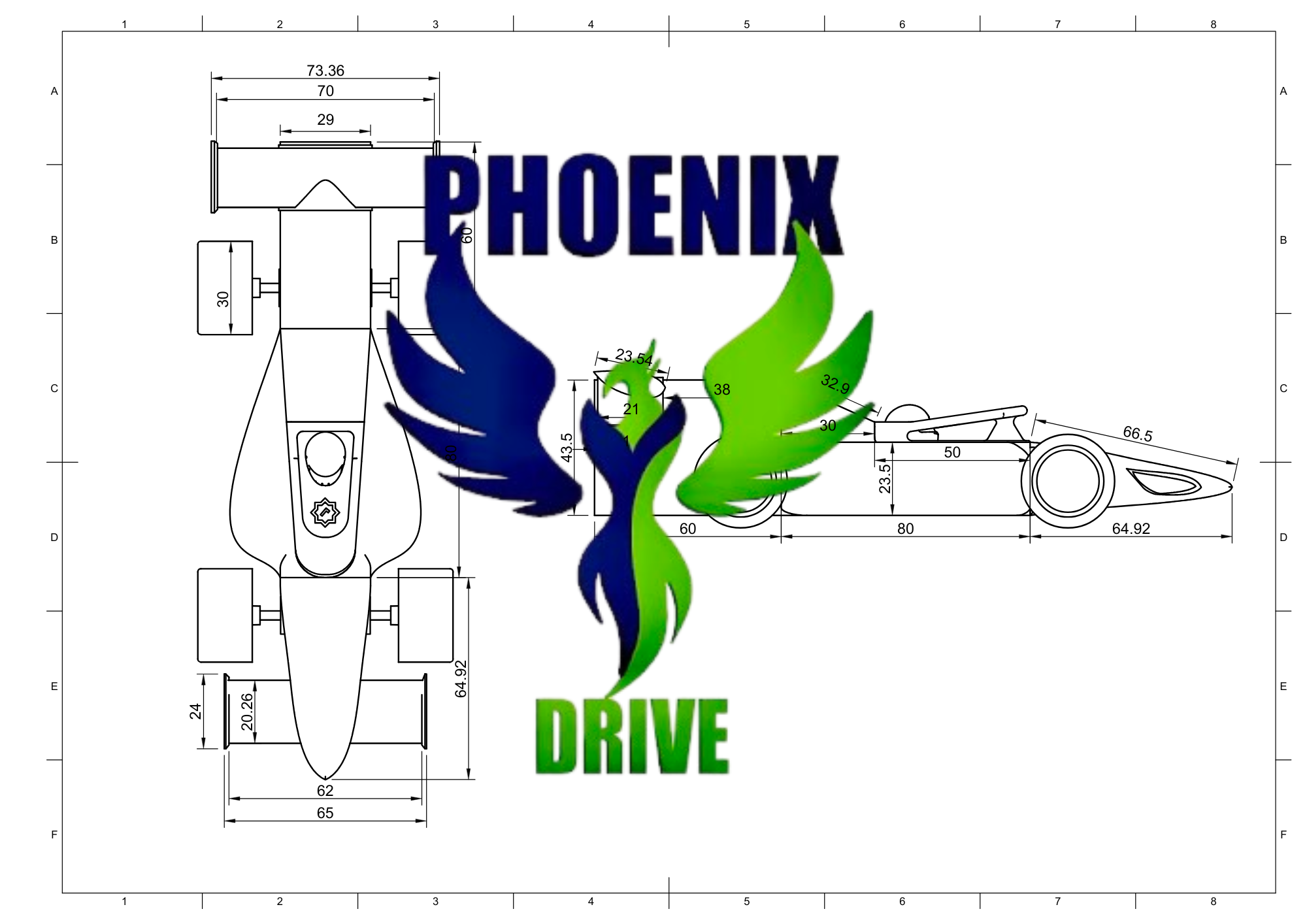 Car Engineering Drawing 2